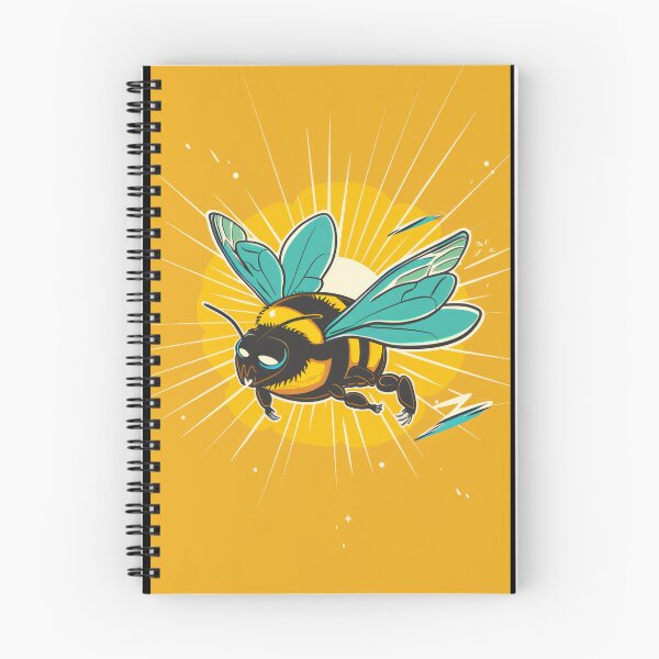 Item preview, Anthropomorphic Superhero Bee in Vibrant Colors designed and sold by Piotrek0001.