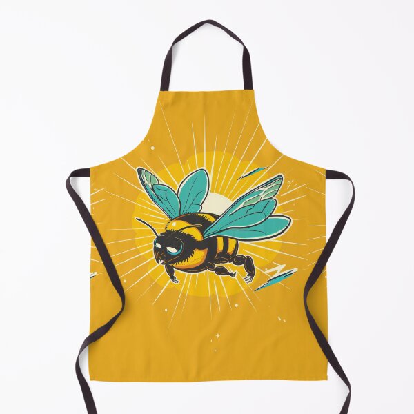 Item preview, Anthropomorphic Superhero Bee in Vibrant Colors designed and sold by Piotrek0001.