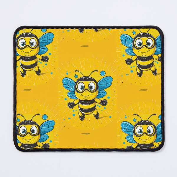 Item preview, Anthropomorphic Superhero Bee in Vibrant Colors designed and sold by Piotrek0001.