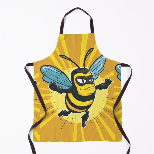 Item preview, Anthropomorphic Superhero Bee in Vibrant Colors designed and sold by Piotrek0001.