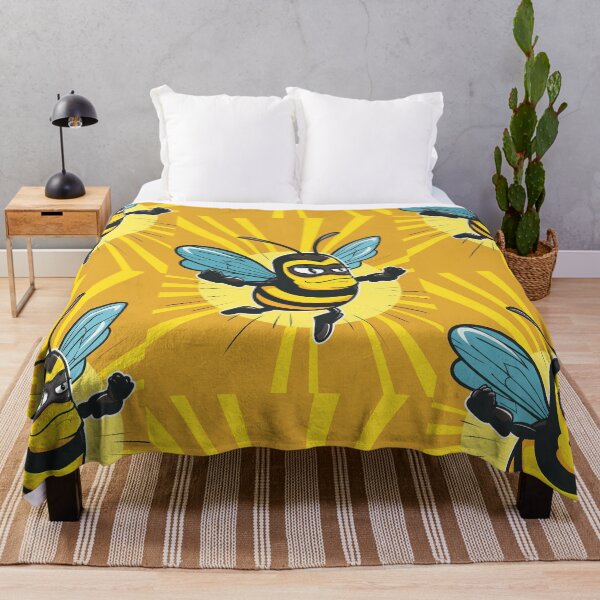 Item preview, Anthropomorphic Superhero Bee in Vibrant Colors designed and sold by Piotrek0001.