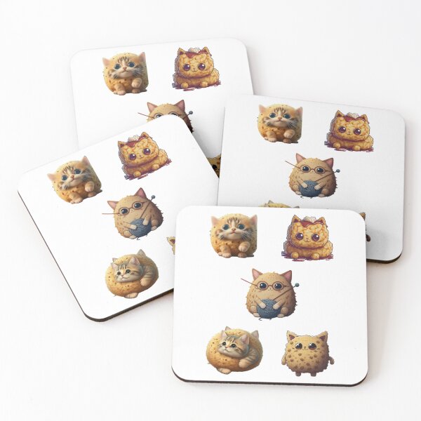 Item preview, Tater Tot Cat STICKER PACK*TRENDING DESIGN* designed and sold by Arjan-13.
