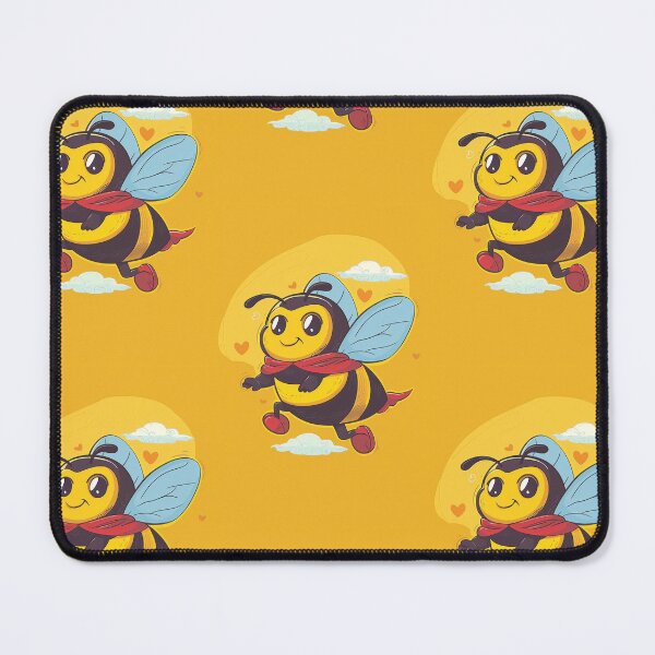 Item preview, Anthropomorphic Superhero Bee in Vibrant Colors designed and sold by Piotrek0001.