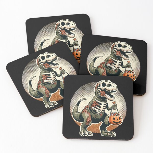 Item preview, Trex Dinosaur Zombie Halloween Costume designed and sold by LuminOrb.