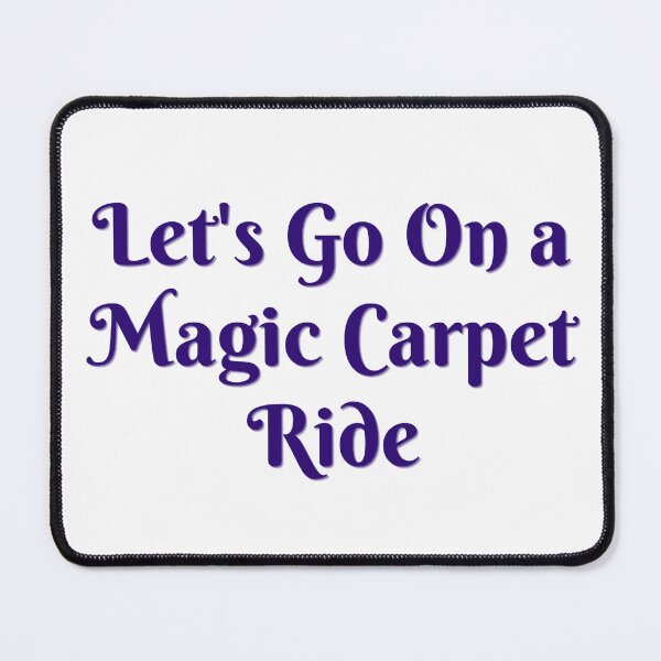 Item preview, Let's Go On a Magic Carpet Ride designed and sold by TheCutesyDoodle.
