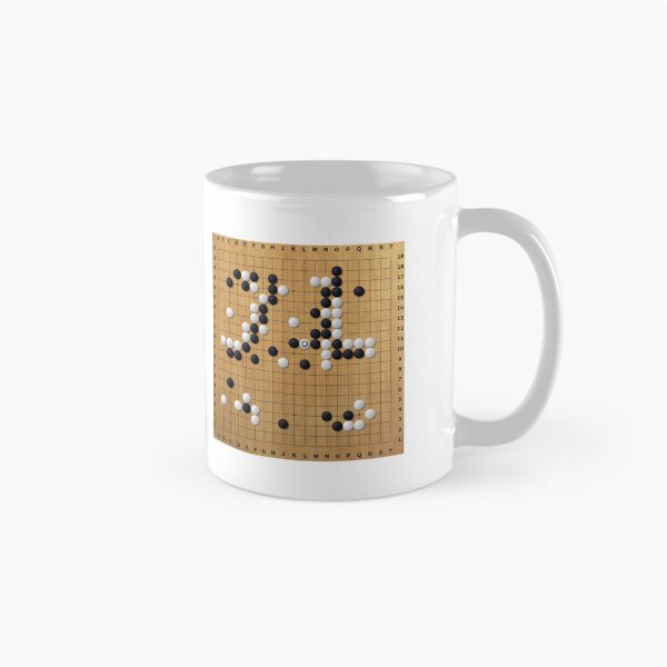 Item preview, Traditional Design Weiqi Go Baduk Mug | AlphaGo vs. Lee Sedol Move 78 Hand of God designed and sold by goworldventure.