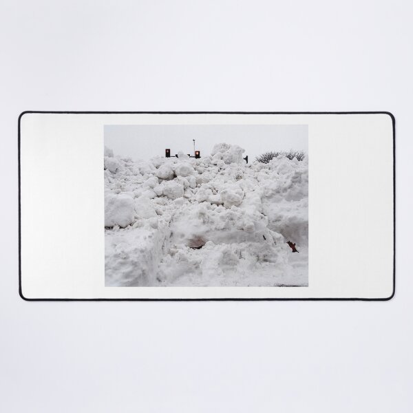 Item preview, Stop light beyond the snowbank designed and sold by Joel Bader.