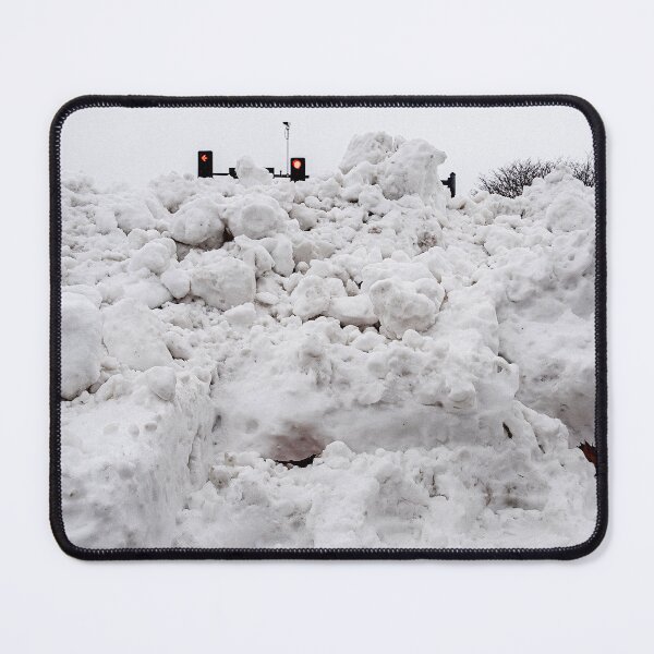 Item preview, Stop light beyond the snowbank designed and sold by Joel Bader.