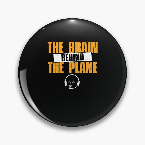 Item preview, The Brain Behind The Plane Awesome Flight Operations Officer designed and sold by StrongShirts.