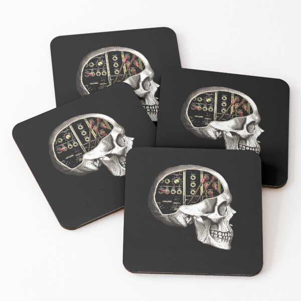 Item preview, Analog Modular Synthesizer Skull for Synth Nerd designed and sold by NUMAcreations.