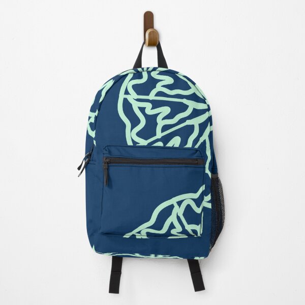 Item preview, Arctic Mandala Asymmetric Blue Casual designed and sold by Doodlehomeshop.