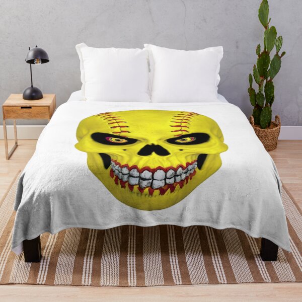 Item preview, Softball Skeleton Softball Skull Halloween Spooky Funny designed and sold by clothesy7.