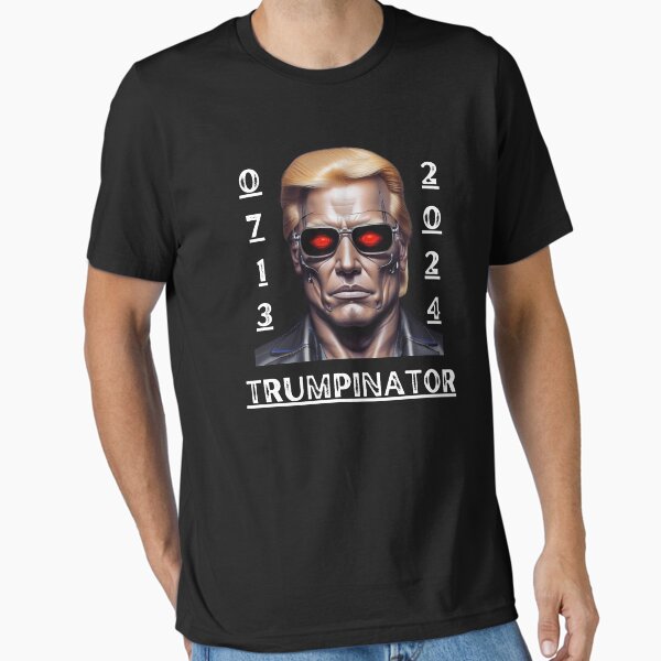 Item preview, trumpinator-"Patriotic Trump Workout Gear for Fitness Enthusiasts" designed and sold by aquinavortex.