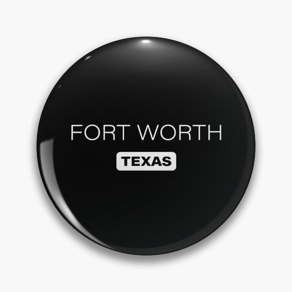 Item preview, Fort Worth City, Texas, USA, Simple White Text designed and sold by JohnnyVillas.