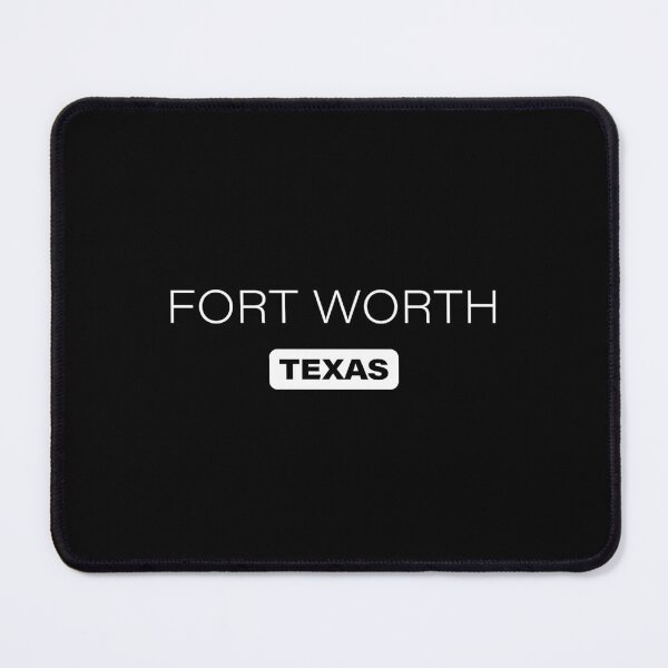 Item preview, Fort Worth City, Texas, USA, Simple White Text designed and sold by JohnnyVillas.
