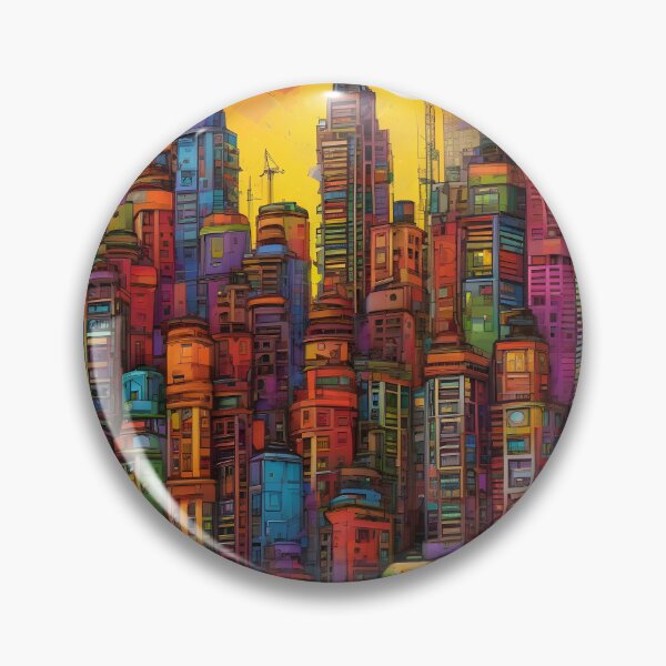 Item preview, Neon Metropolis Sunrise designed and sold by ZipperDragon88.