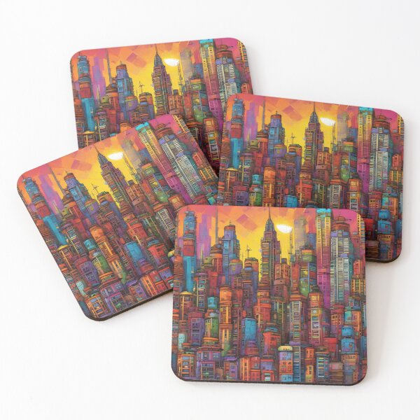 Item preview, Neon Metropolis Sunrise designed and sold by ZipperDragon88.