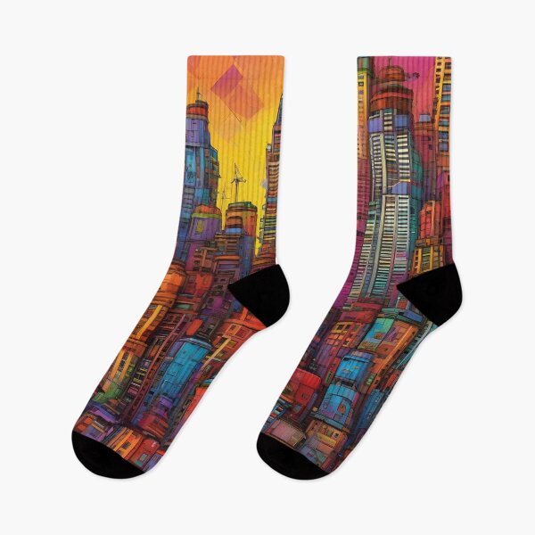 Item preview, Neon Metropolis Sunrise designed and sold by ZipperDragon88.