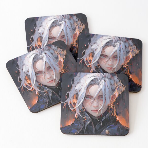 Item preview, Dark Fantasy Warrior Anime Girl designed and sold by bubblegoth.