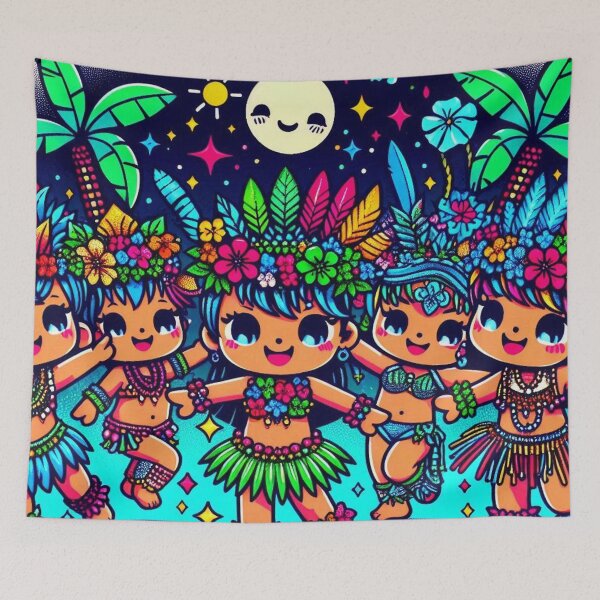 Item preview, Enchanting Hula Kids - 056 designed and sold by sagaofsilence.