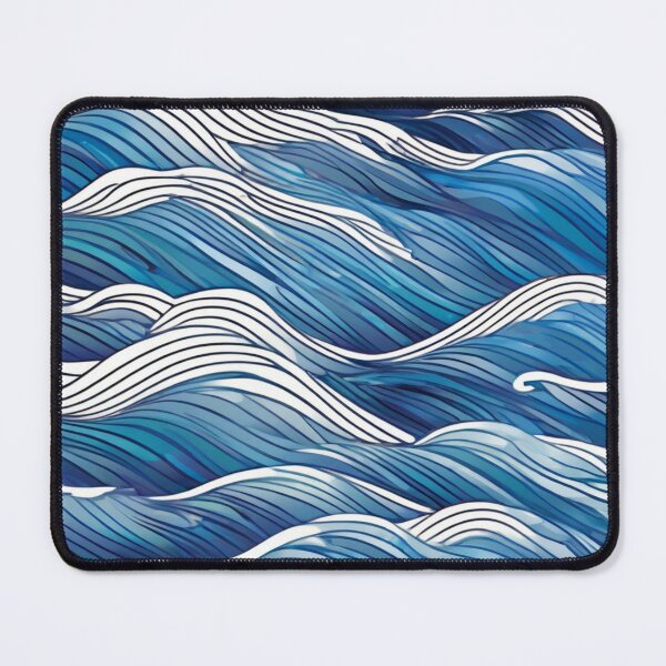 Item preview, Design An Abstract Representation Of Ocean Waves designed and sold by WATERDUST.