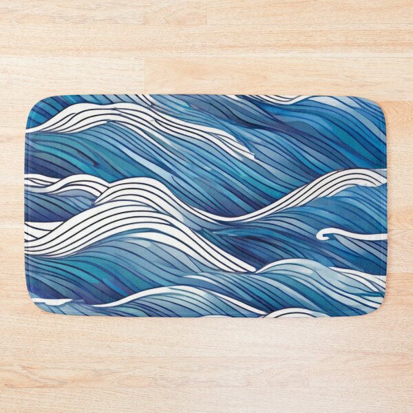 Item preview, Design An Abstract Representation Of Ocean Waves designed and sold by WATERDUST.