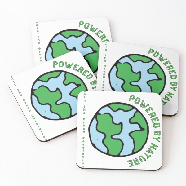 Item preview, Join the Green Revolution: Powered by Nature designed and sold by Chroma Artis.