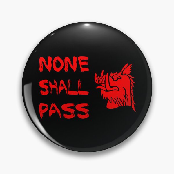 Item preview, None Shall Pass British Classic Film Comedy 1970s V1a designed and sold by RetrospectUK.