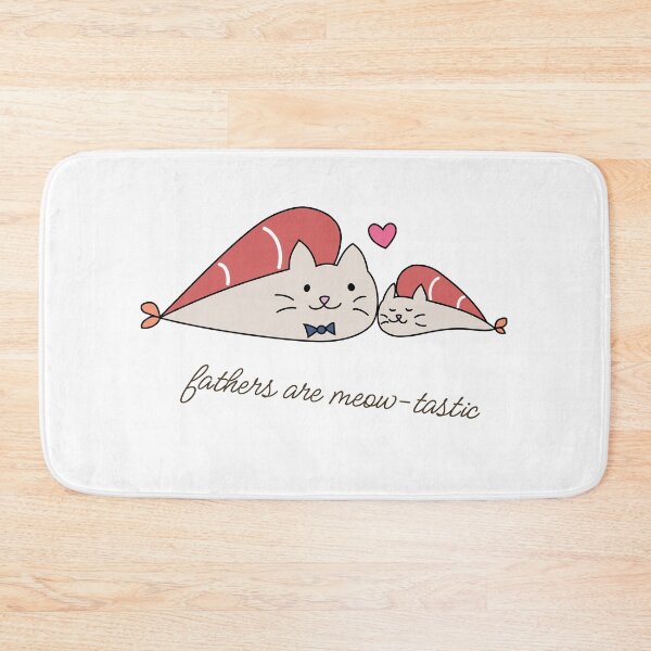 Item preview, Fathers are meow-tastic designed and sold by Sushikkogurashi.