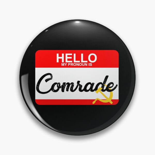 Item preview, My pronoun is comrade designed and sold by remerasnerdas.