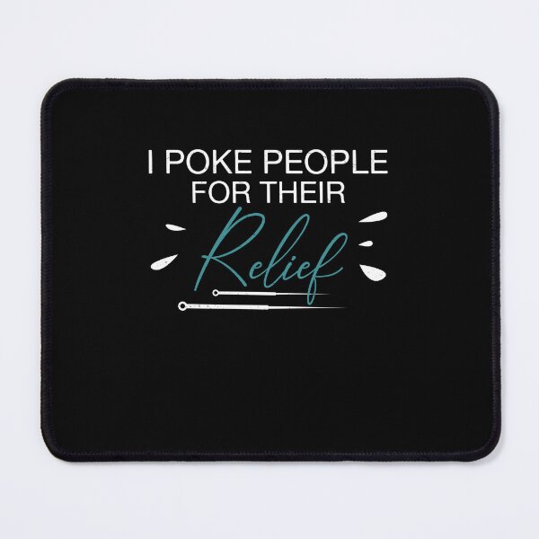 Item preview, I Poke People For Their Relief Acupuncturist Acupuncture Fan designed and sold by StrongShirts.