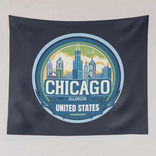 Item preview, Chicago - Illinois designed and sold by GoodOldVintage.