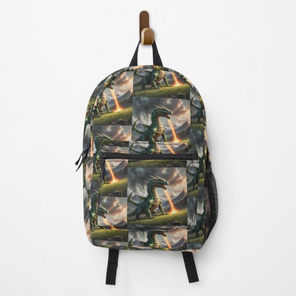 Item preview, Fire Breathing Green Dragon designed and sold by BougieSouthern.