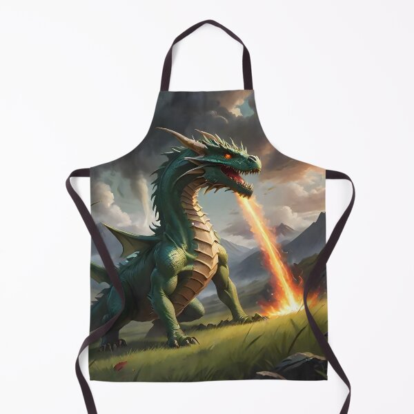 Item preview, Fire Breathing Green Dragon designed and sold by BougieSouthern.
