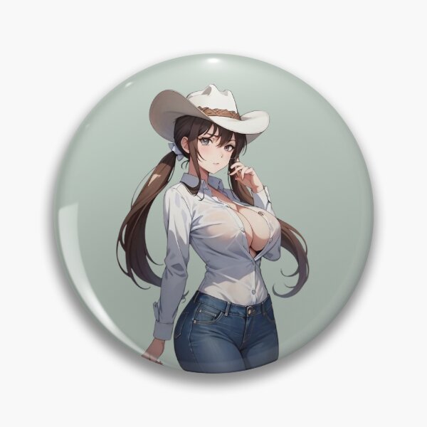 Item preview, Sexy Anime Cowgirl designed and sold by 2DBabeHeaven.