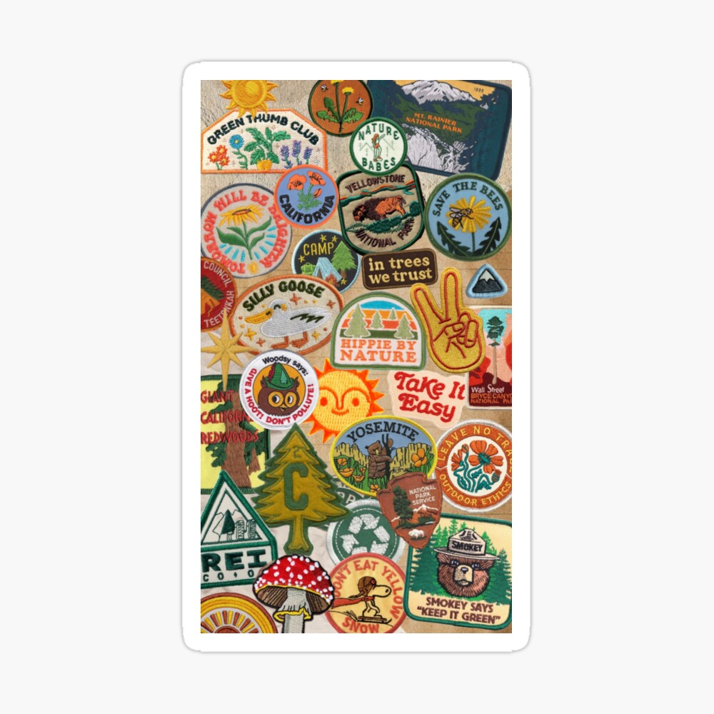 Nature national parks patches | Sticker
