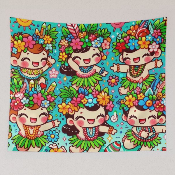 Item preview, Enchanting Hula Kids - 060 designed and sold by sagaofsilence.