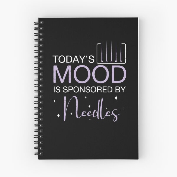 Item preview, Today's Mood Is Sponsored By Needles Acupuncture Therapists designed and sold by StrongShirts.