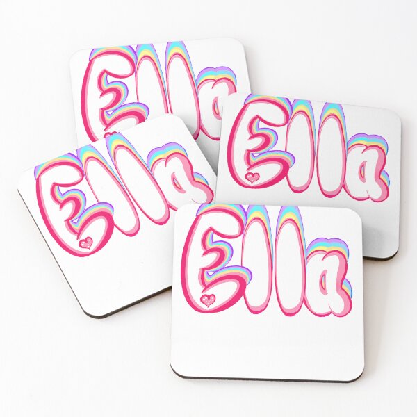 Item preview, Ella is a great player popular girls first name in white and pastels. Personalized personalised customised name Ella designed and sold by Artonmytee.