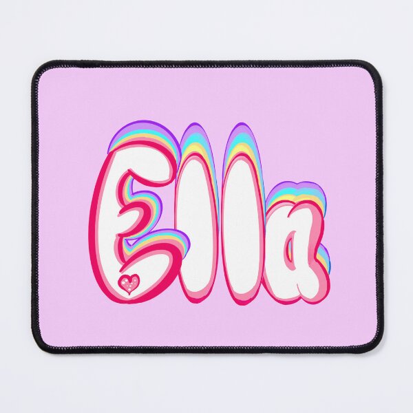 Item preview, Ella is a great player popular girls first name in white and pastels. Personalized personalised customised name Ella designed and sold by Artonmytee.