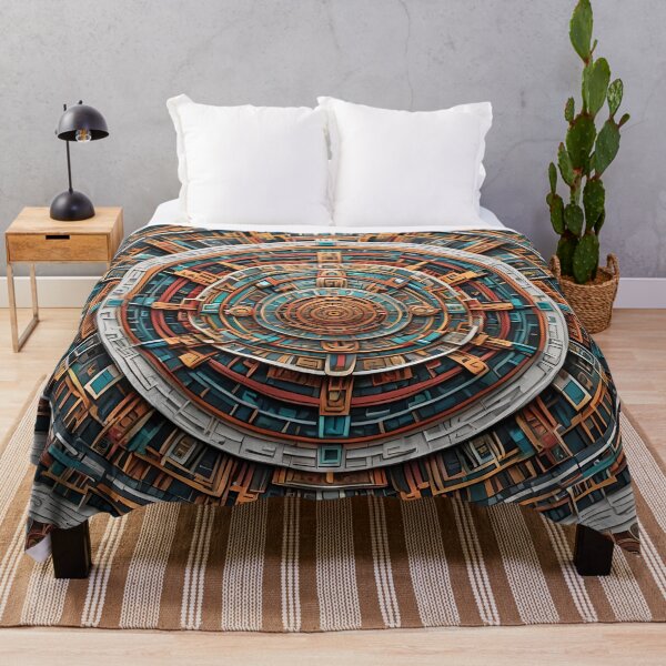 Item preview, Mandala with Technological and Geometric Motifs designed and sold by MandalasShops.