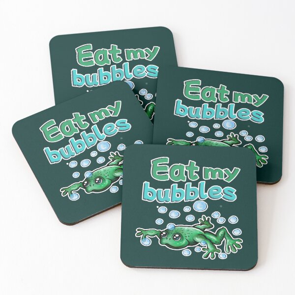 Item preview, Eat My Bubbles Frog designed and sold by BeataY6Art.