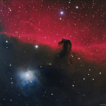 Artwork thumbnail, IC 434 and Horsehead Nebula by Jeff Johnson