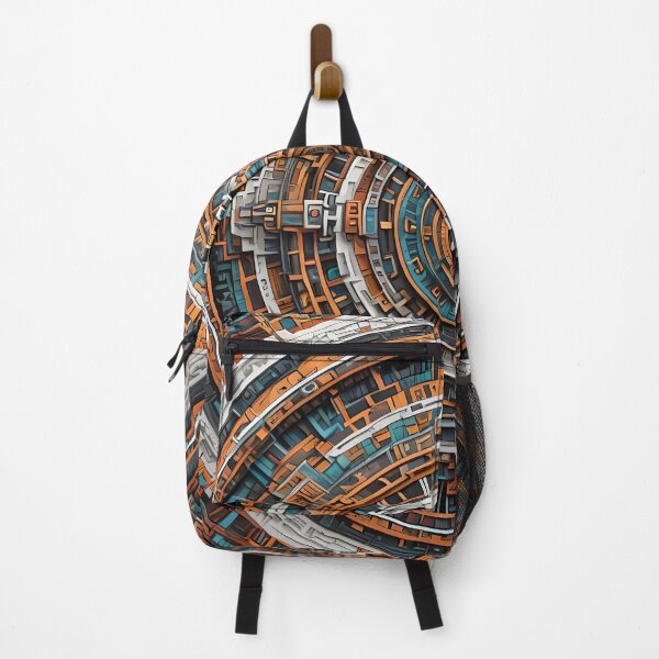 Item preview, Mandala with Futuristic Design and Complex Symmetry designed and sold by MandalasShops.