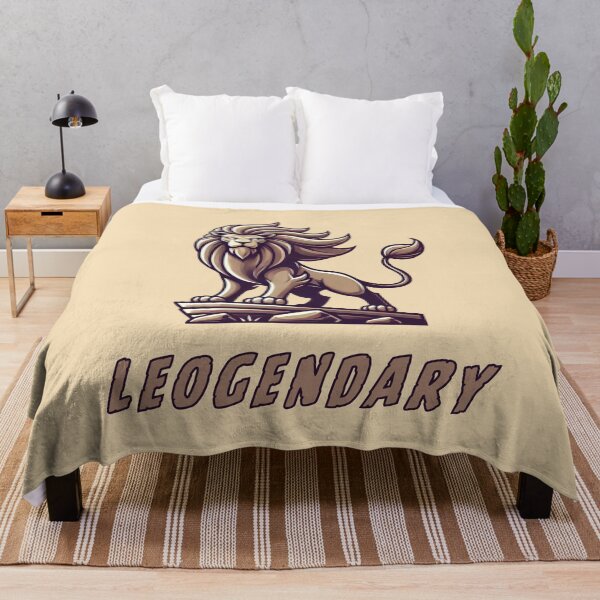 Item preview, Leogendary - leo wordplay, lion pun designed and sold by Funny-Banana.