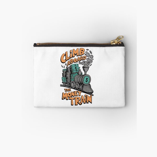 Item preview, Climb Aboard the Silver Money Train Topograghy designed and sold by EmeraldCauldren.