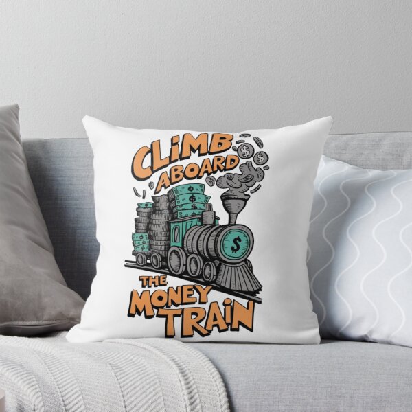 Item preview, Climb Aboard the Silver Money Train Topograghy designed and sold by EmeraldCauldren.