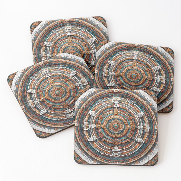 Item preview, Geometric Mandala of Ancestral Wisdom designed and sold by MandalasShops.