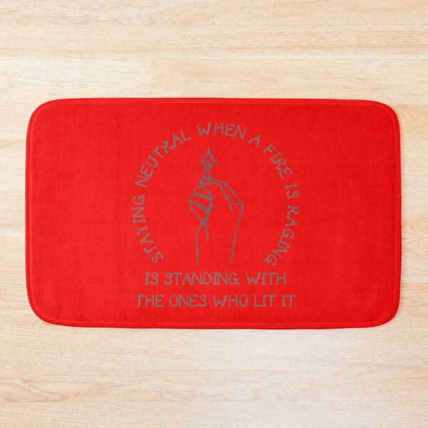 Item preview, Staying neutral when a fire is raging designed and sold by remerasnerdas.