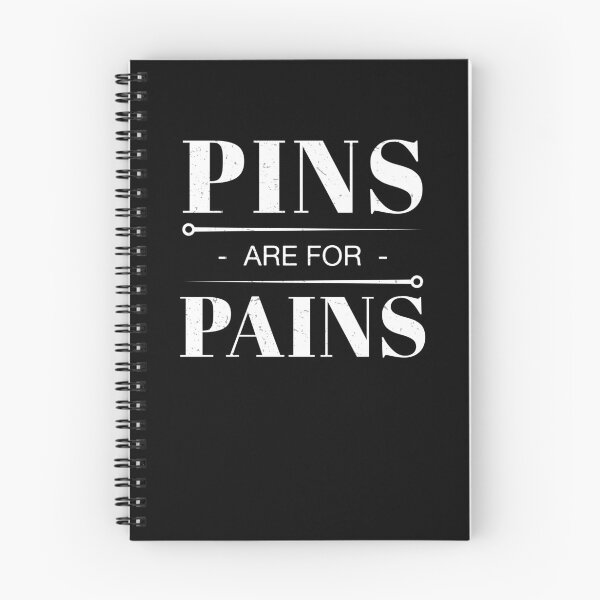 Item preview, Pins Are For Pains For Acupuncture Therapists Acupuncturists designed and sold by StrongShirts.